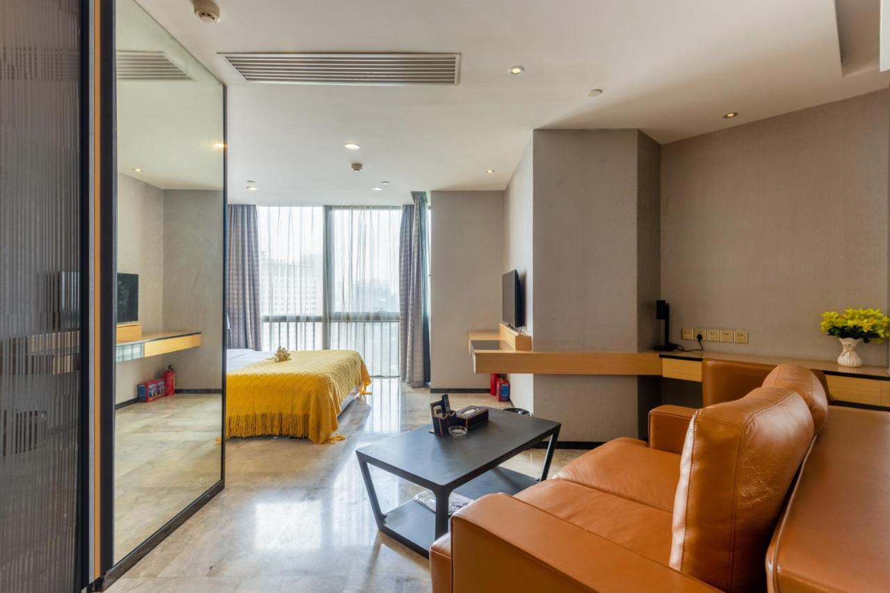 Yoyo Apartment Jiedeng Metropolis Branch, Beijing Road Cantão Exterior foto