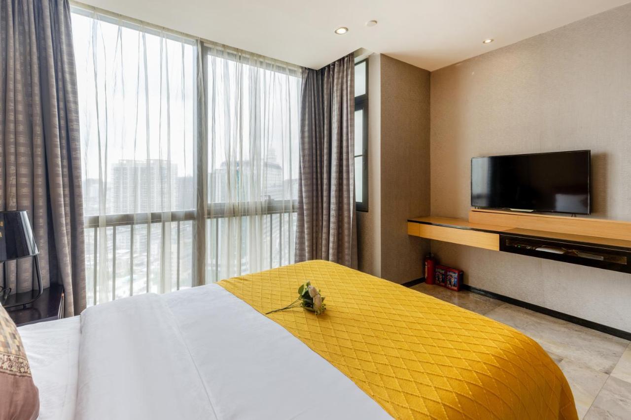 Yoyo Apartment Jiedeng Metropolis Branch, Beijing Road Cantão Exterior foto